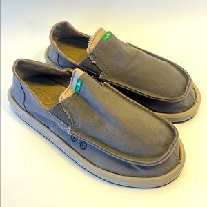 Sanuk Pick Pocket Canvas Slip On Hidden Pocket